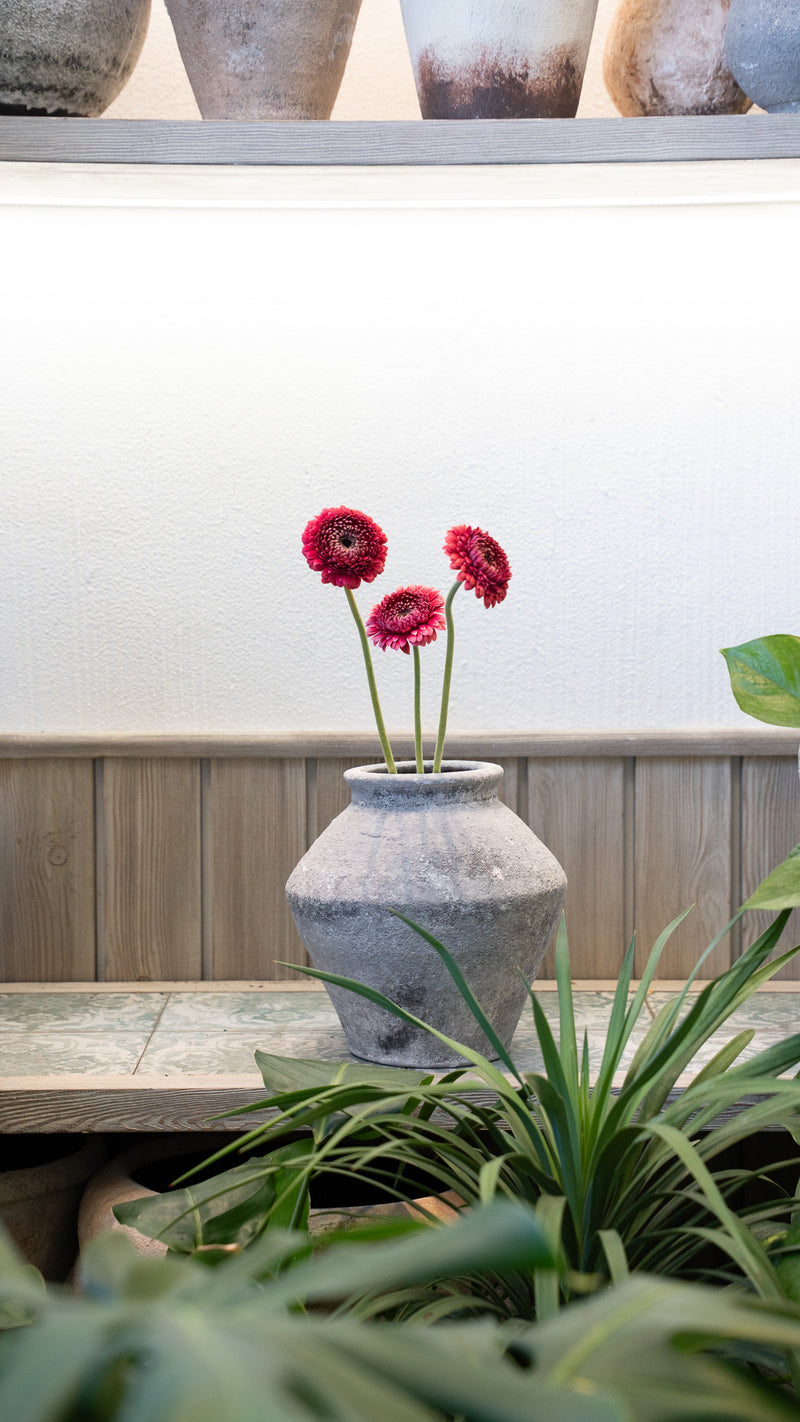 Vintage Vase in Grey